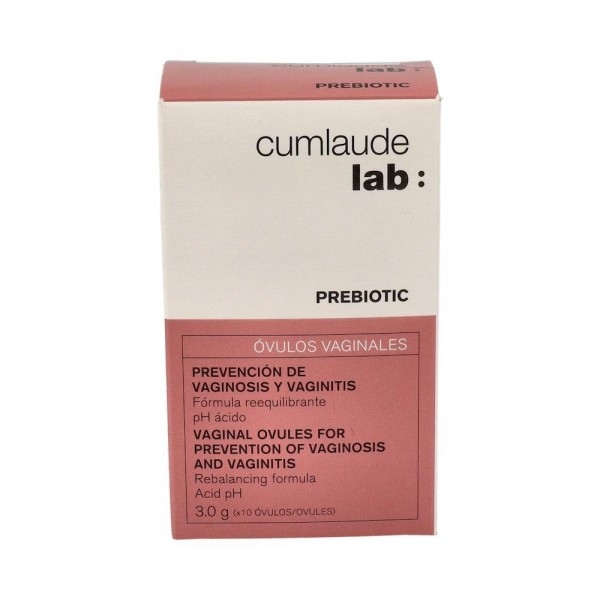 CUMLAUDE PREBIOTIC 10 OVULOS VAG