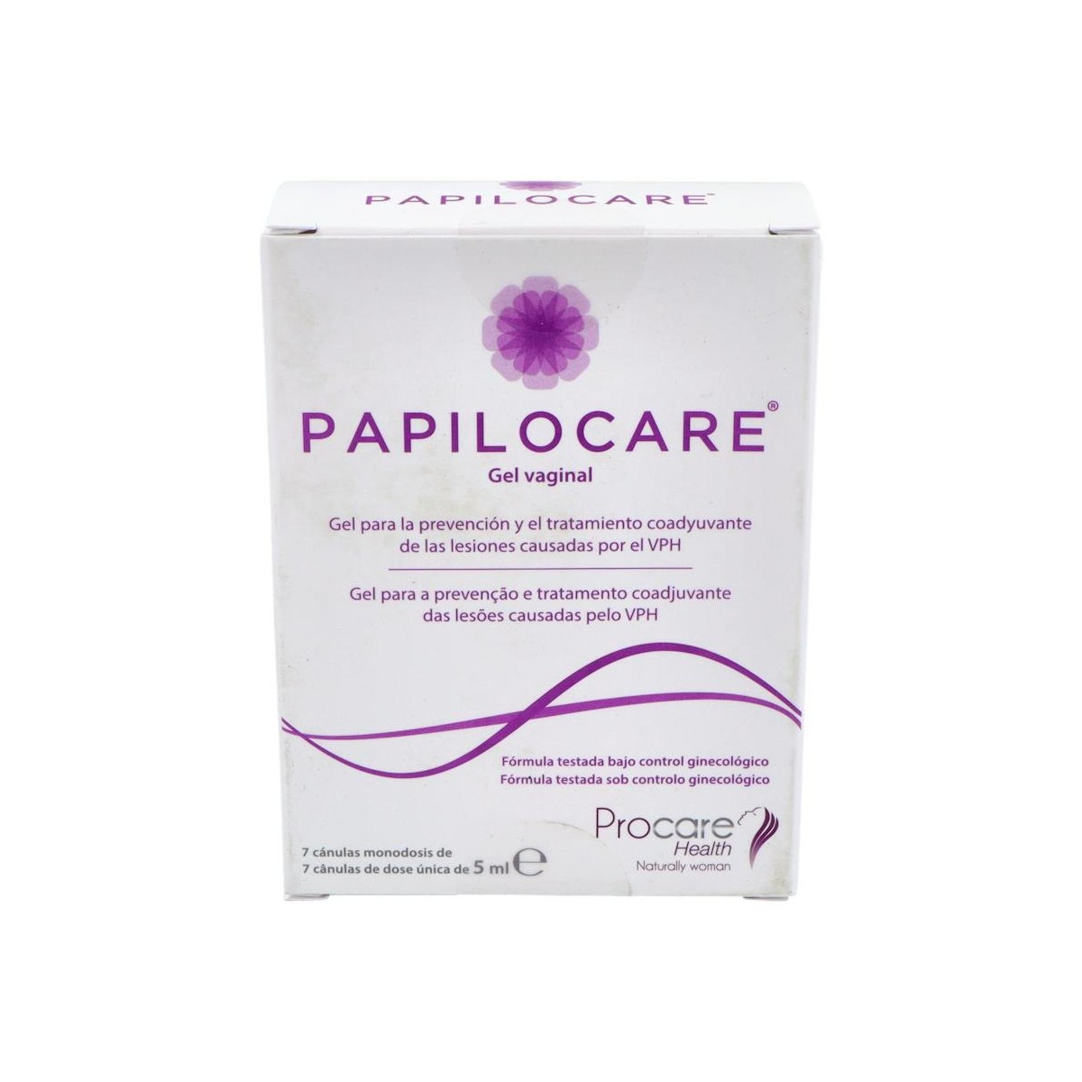 PAPILOCARE GEL VAGINAL 7 CANULAS 5 ML