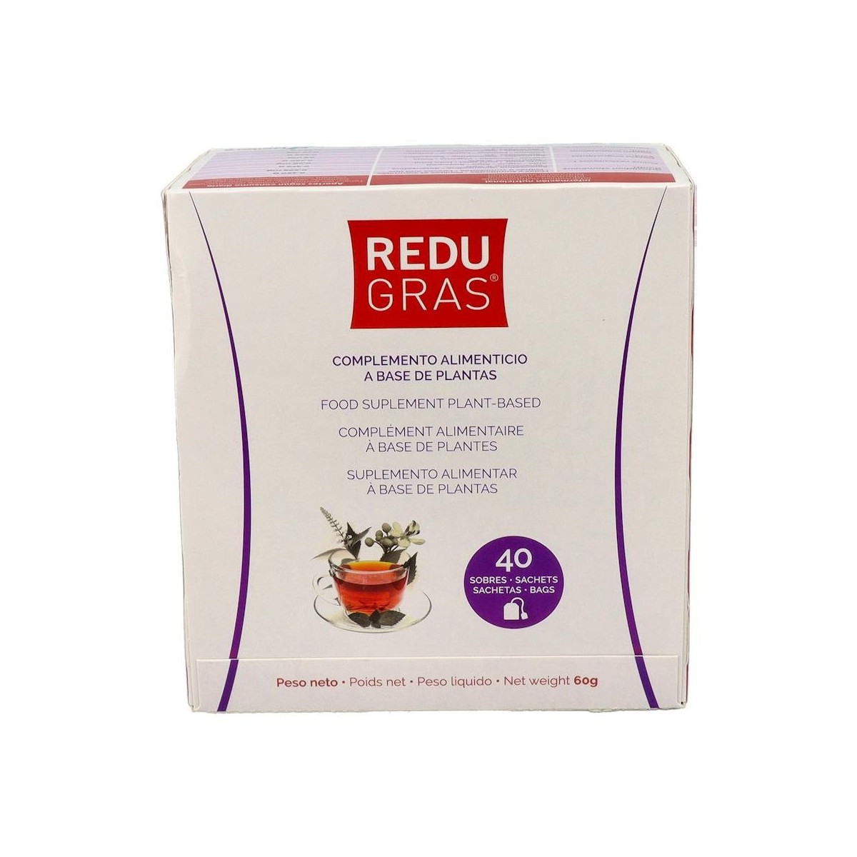 REDUGRAS 40 SOBRES FILTRO