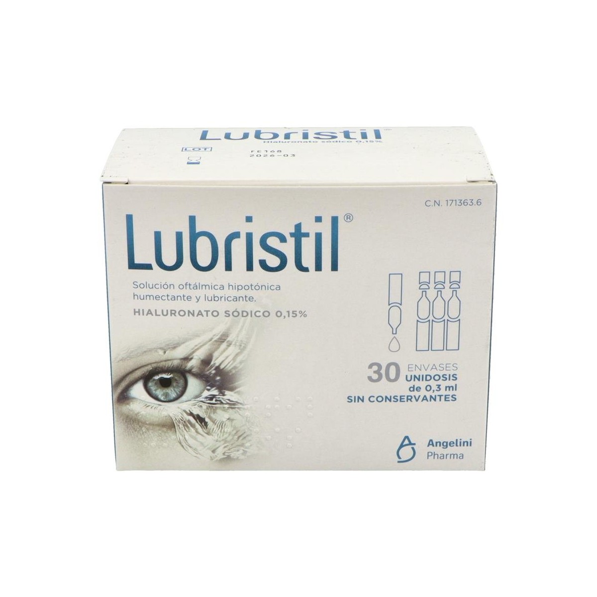LUBRISTIL SOLUCION 30 UNIDOSIS