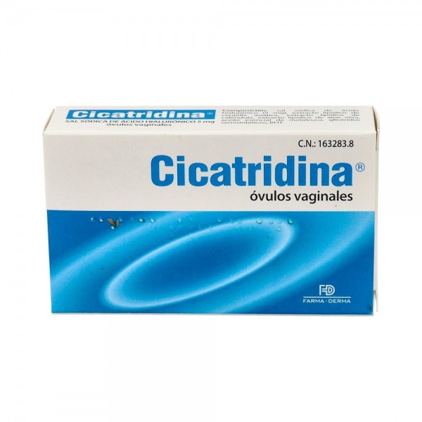 CICATRIDINA 10 OVULOS
