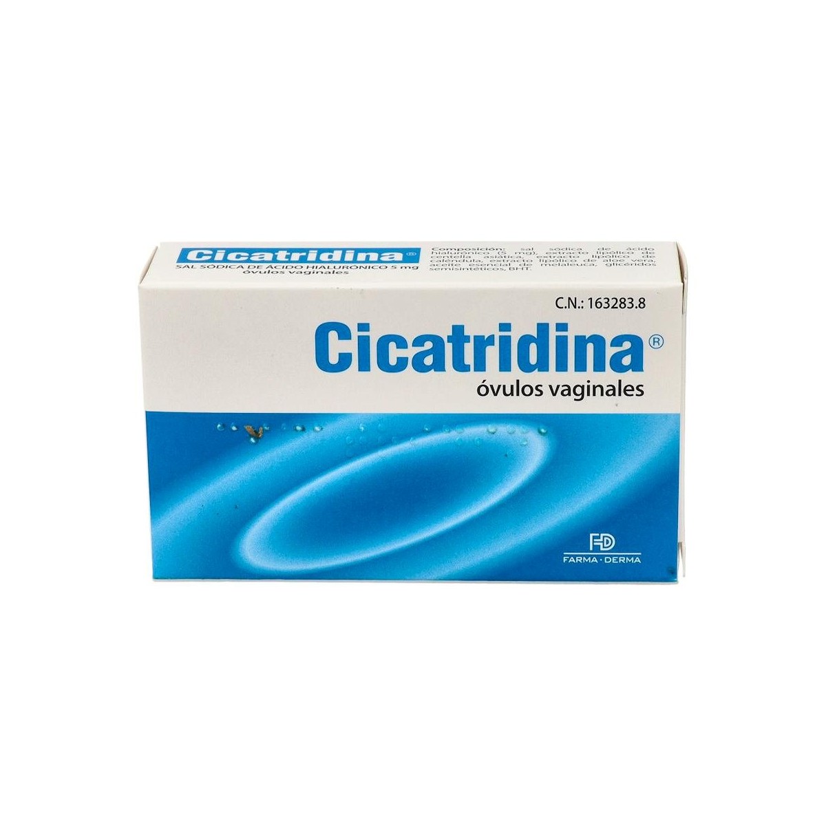 CICATRIDINA 10 OVULOS