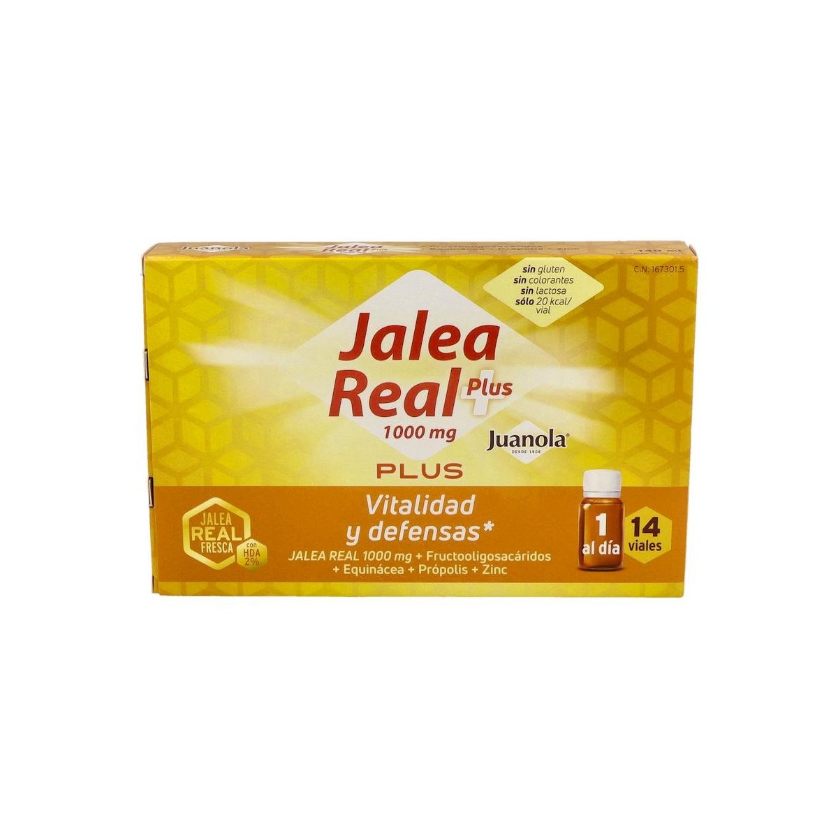 JUANOLA JALEA REAL PLUS 14 VIALES