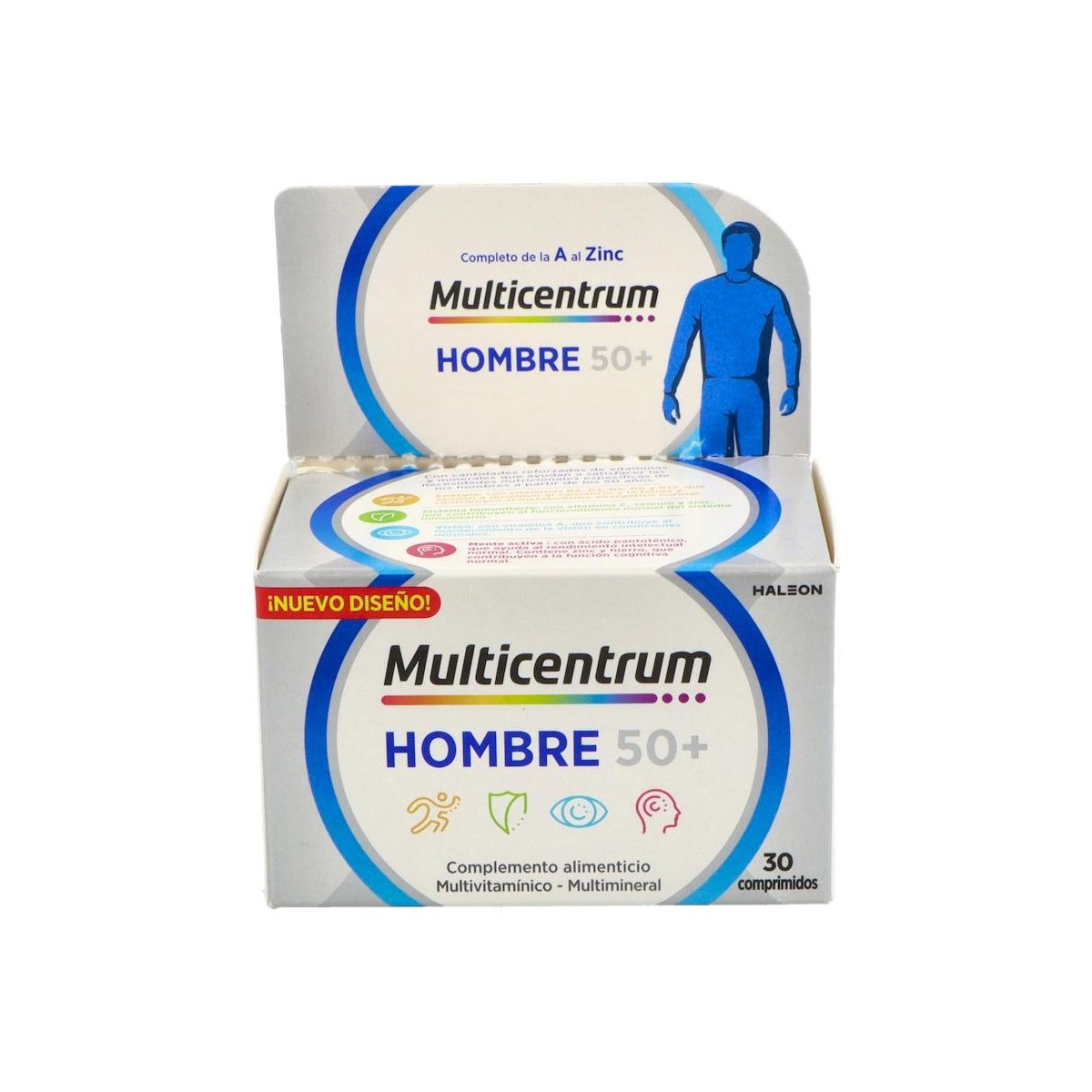 MULTICENTRUM HOMBRE 50+ 30 COMP