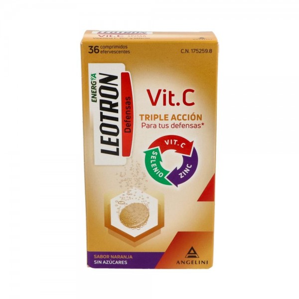 LEOTRON VIT.C 36 COMP EFERV