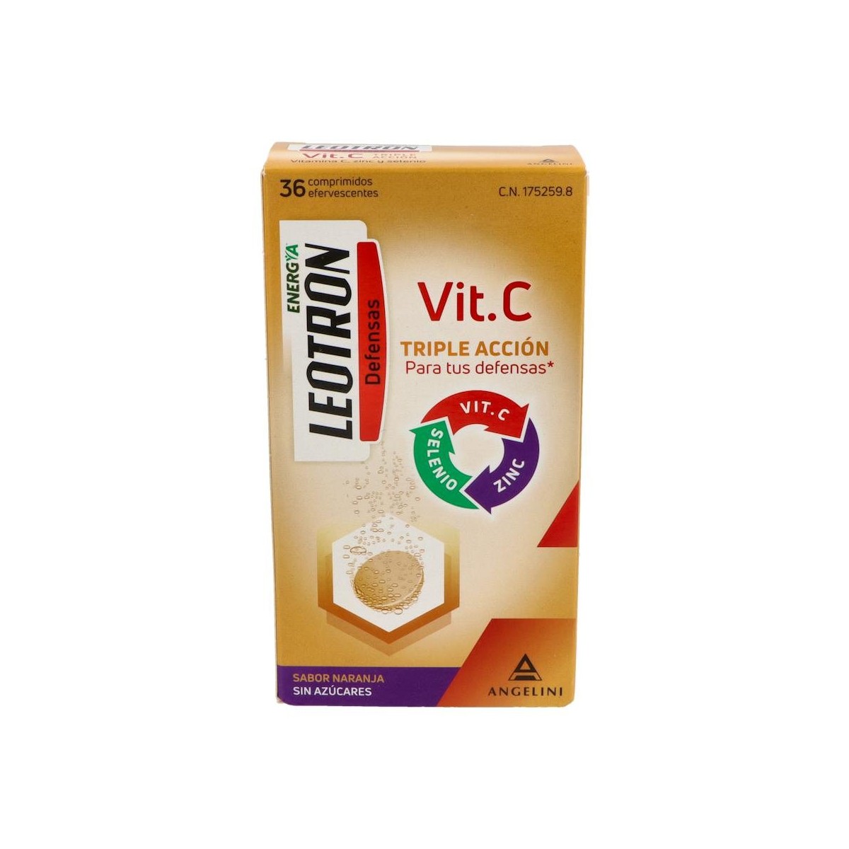 LEOTRON VIT.C 36 COMP EFERV