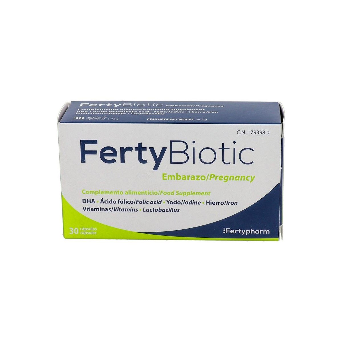 FERTYBIOTIC EMBARAZO 30 CAPS