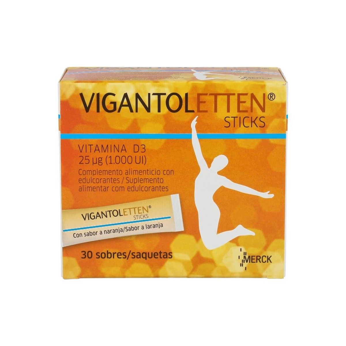VIGANTOLETTEN GRANUL VIT D3 STICKS 30 SOBRES