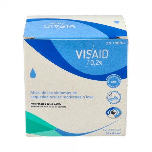 VISAID 0,2% 30 MONODOS 0,4ML