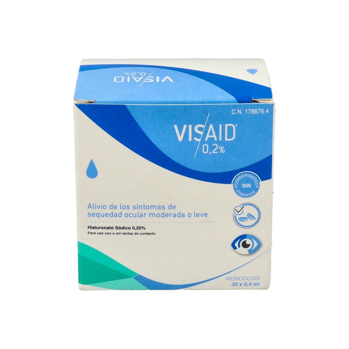 VISAID 0,2% 30 MONODOS 0,4ML