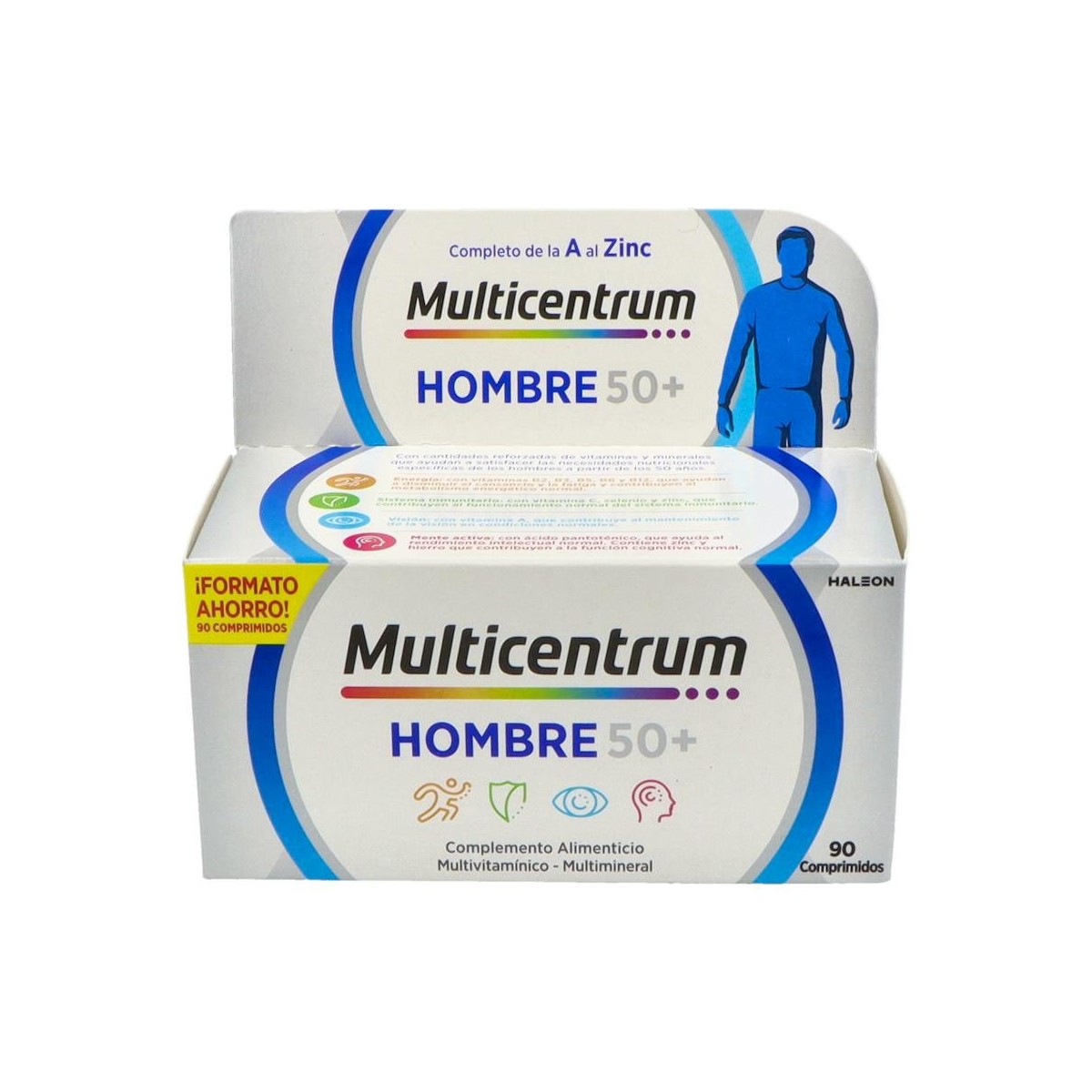 MULTICENTRUM HOMBRE 50+ 90 COMP