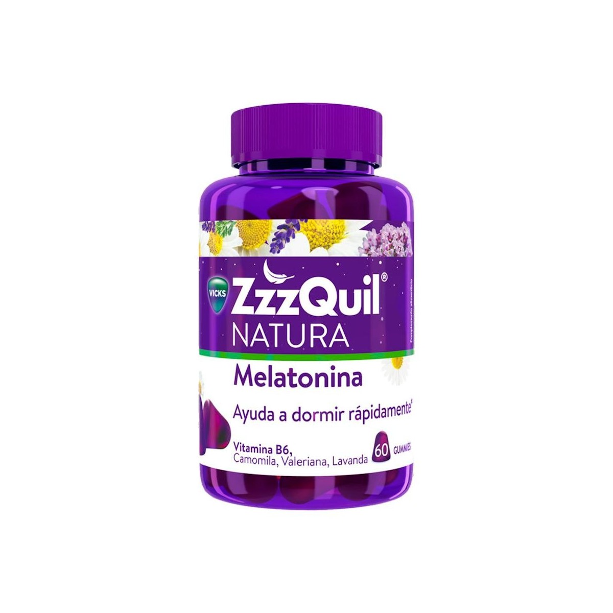 ZZZQUIL MELATONINA 60 GOMINOLAS