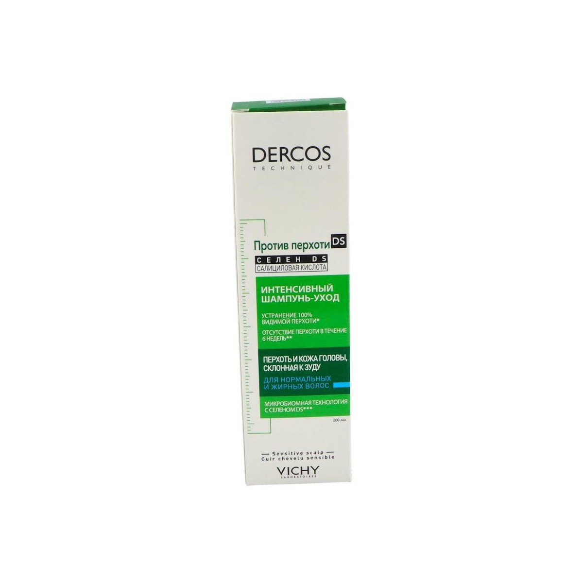 DERCOS CHAMPU ANTICASPA GRASA 200 ML