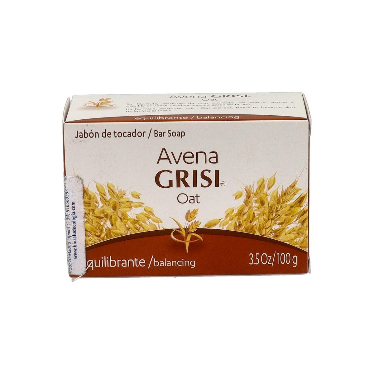 JABON GRISI AVENA 100 G