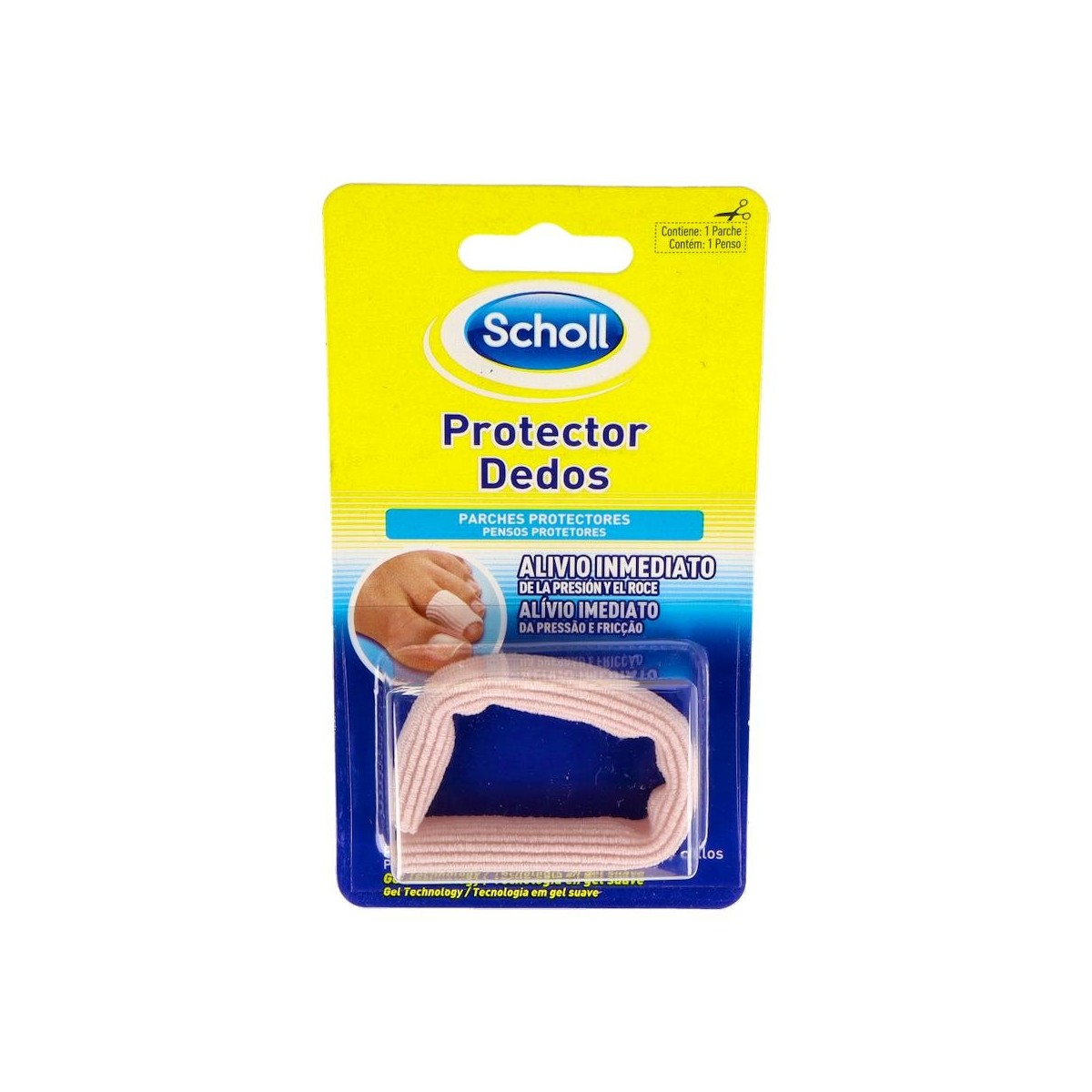 TUBO PROTEC DEDOS SCHOLL GELACTIV