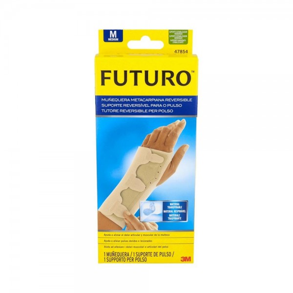 MUÑEQUERA FUTURO FERULA REVERSIBLE T/M BEIG