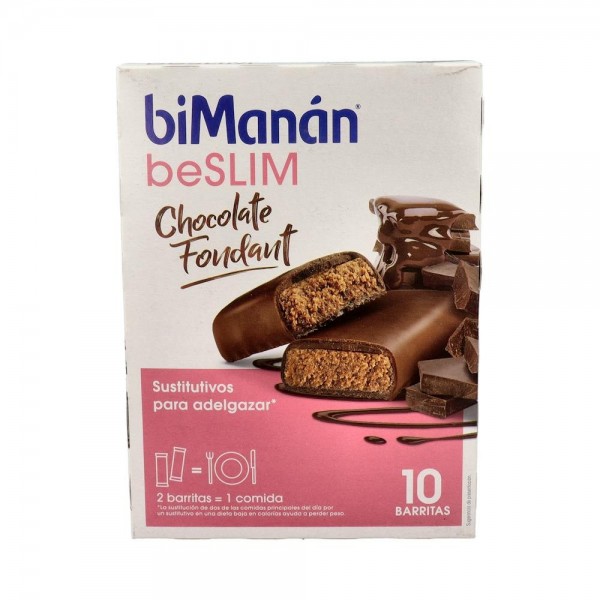 BIMANAN SUSTITUTIVE BARR CHOCO FONDANT 10 U