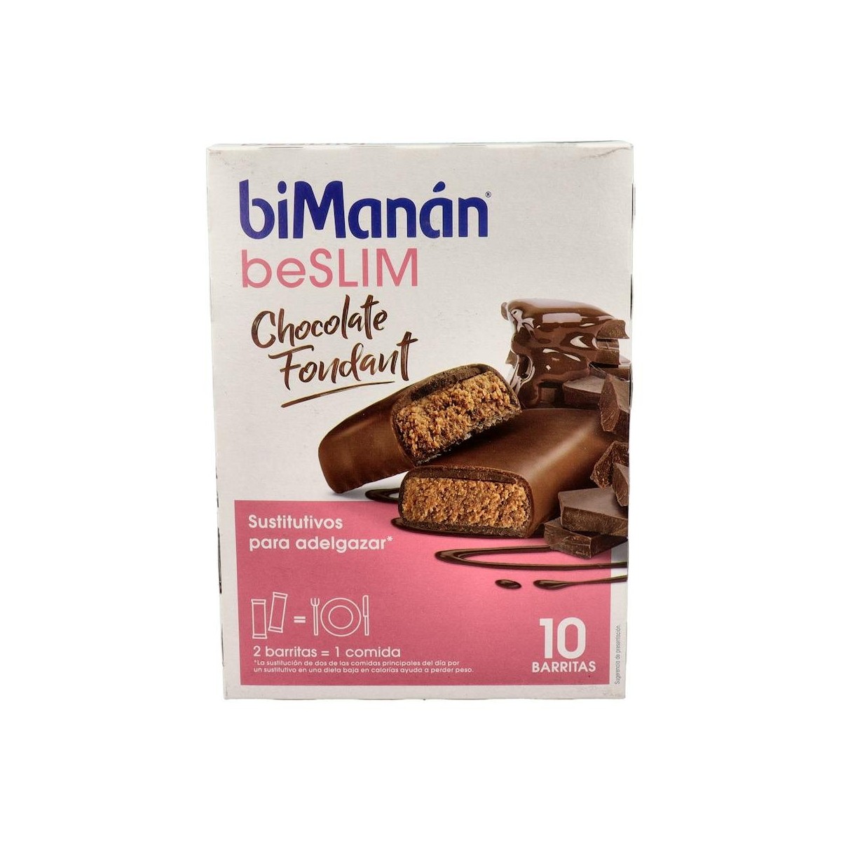 BIMANAN SUSTITUTIVE BARR CHOCO FONDANT 10 U