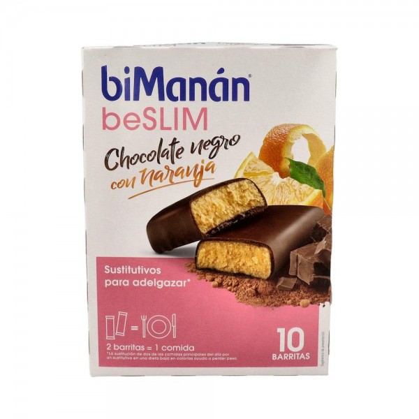BIMANAN SUSTITUTIVE BARR CHOCO NARANJA 8 U