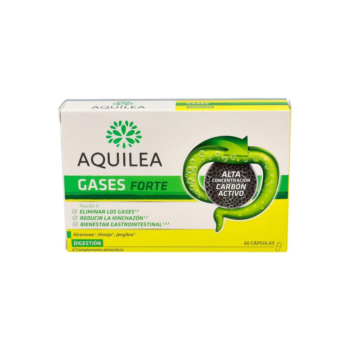 AQUILEA GASES FORTE 60 CAPS