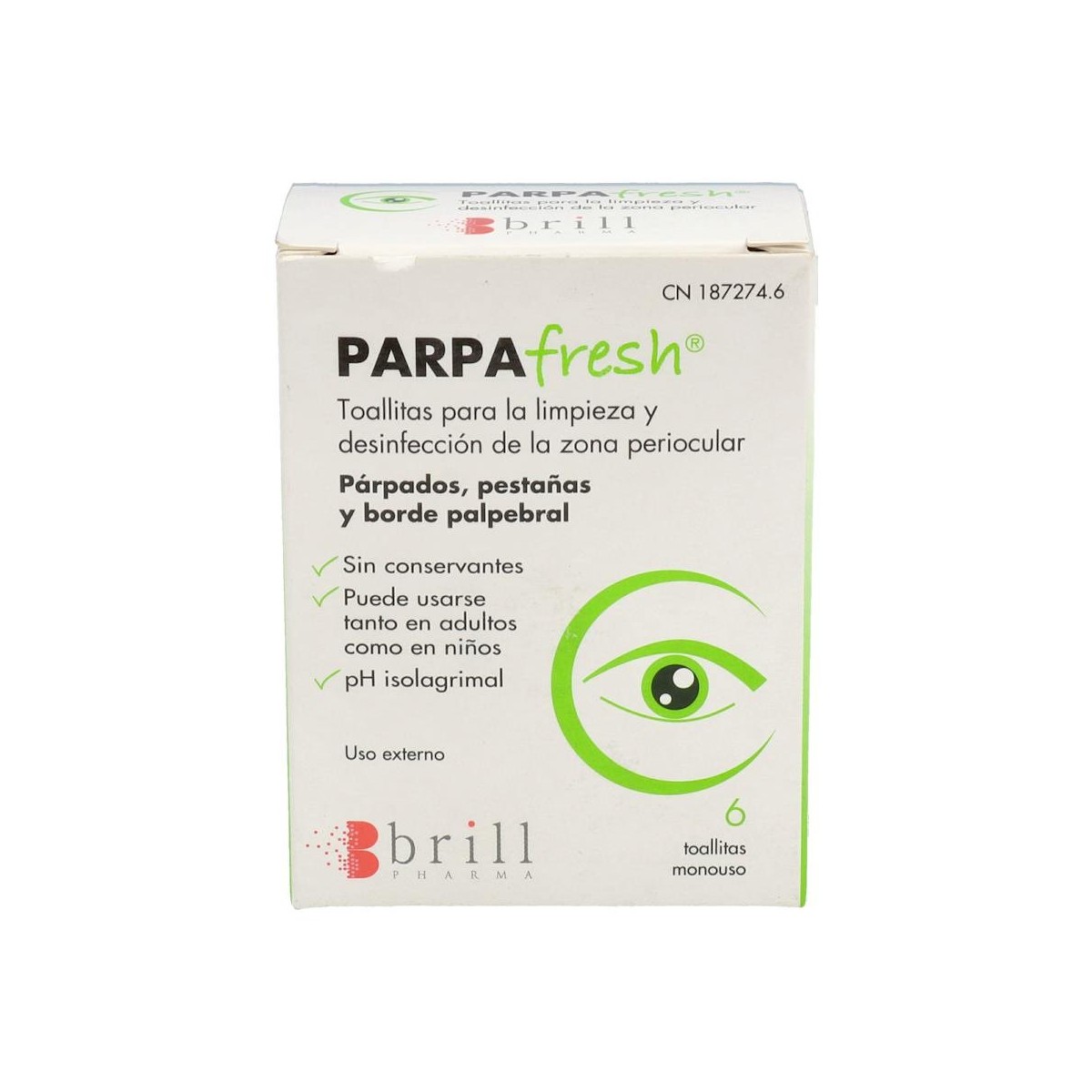 PARPAFRESH 6 TOALLITAS