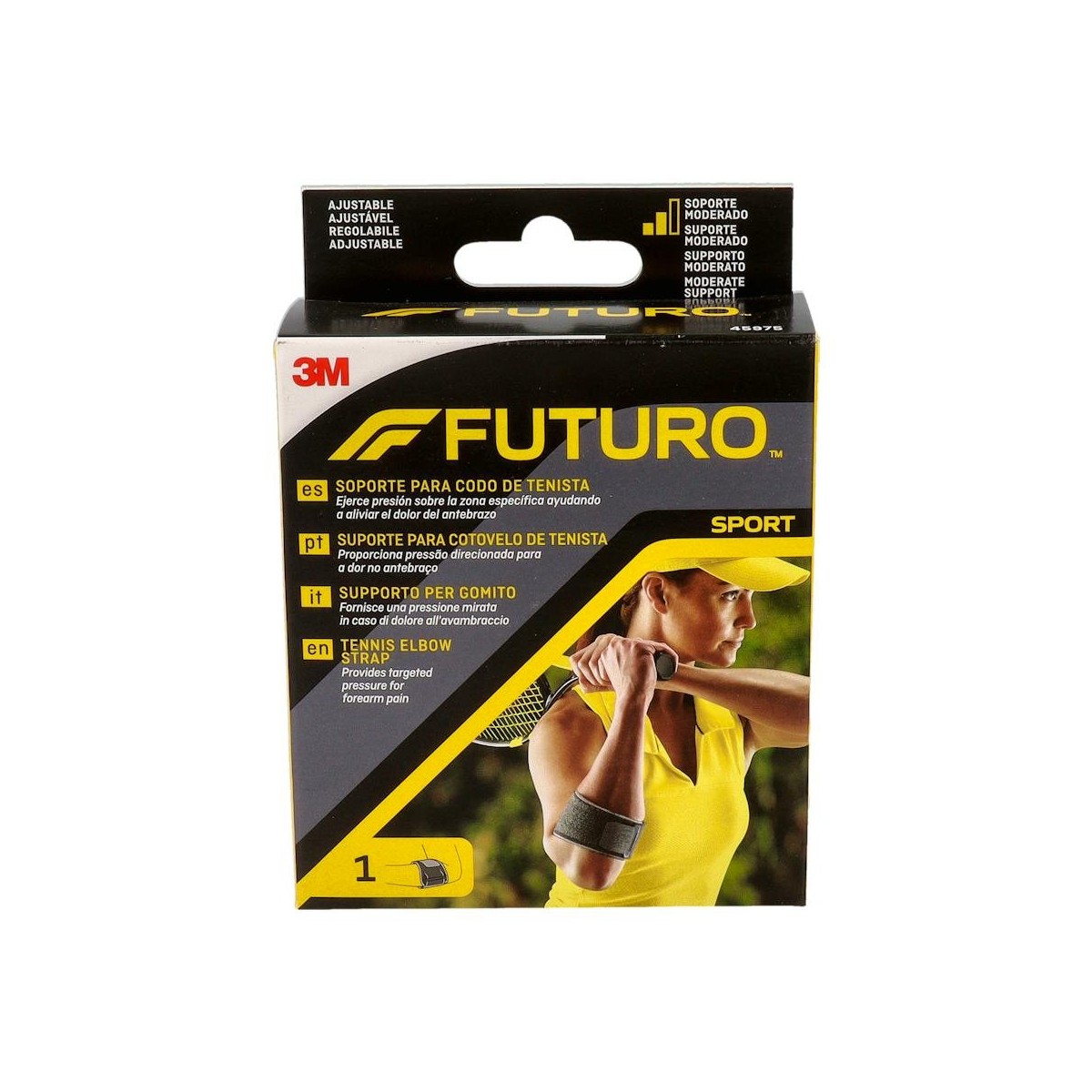 SOPORTE FUTURO SPORT CODO TENISTA