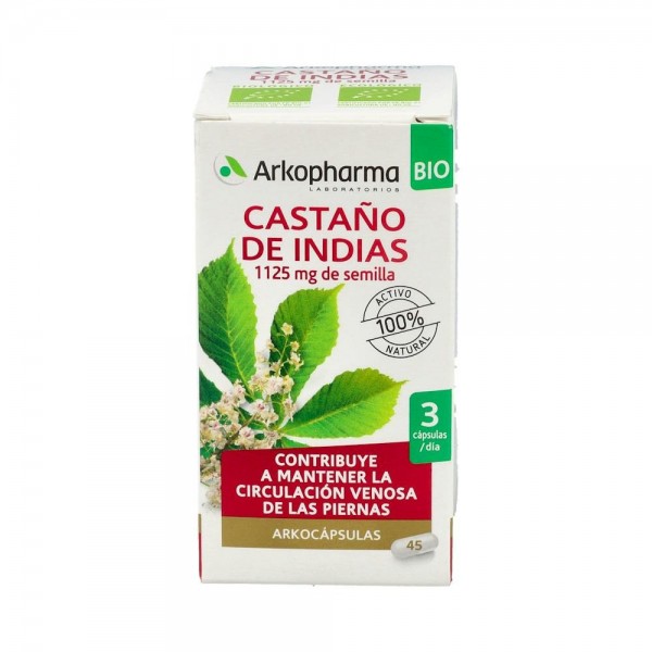 ARKOCAPSULAS CASTAÑO DE INDIAS 45 CAPS BIO