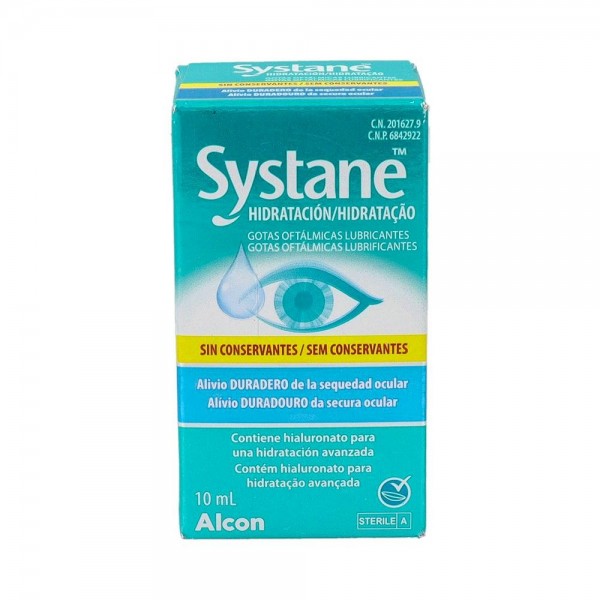 SYSTANE HIDRATACION S/CONSERVANTES 10 ML