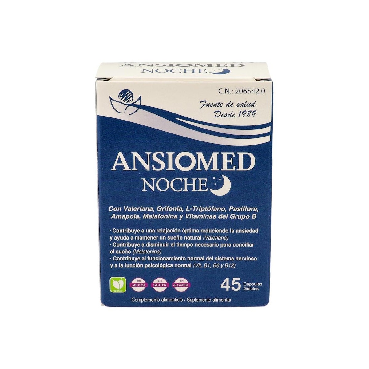 ANSIOMED NOCHE 45 CAPS
