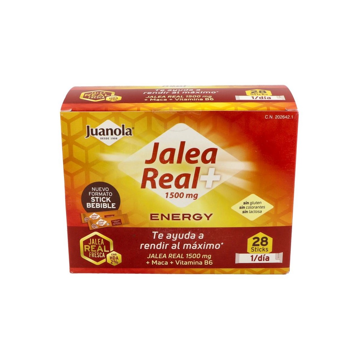 JUANOLA JALEA REAL ENERGY PLUS 28 STICKS