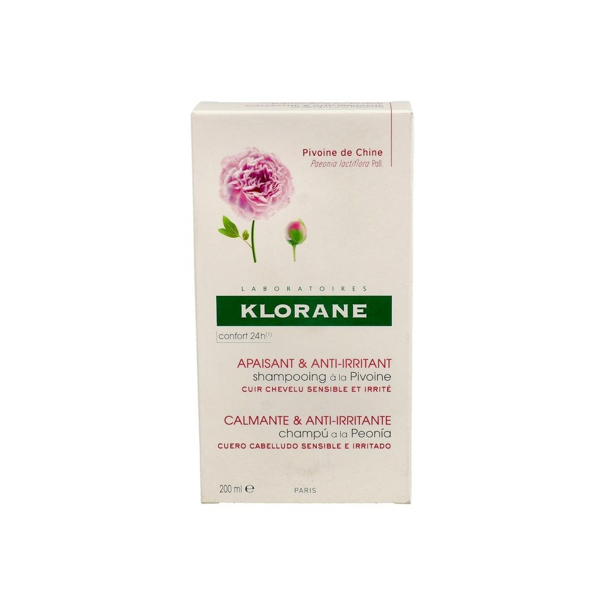 KLORANE CHAMPU PEONIA 200 ML