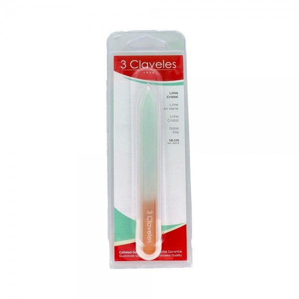 LIMA 3 CLAVELES CRISTAL 14CM 80218