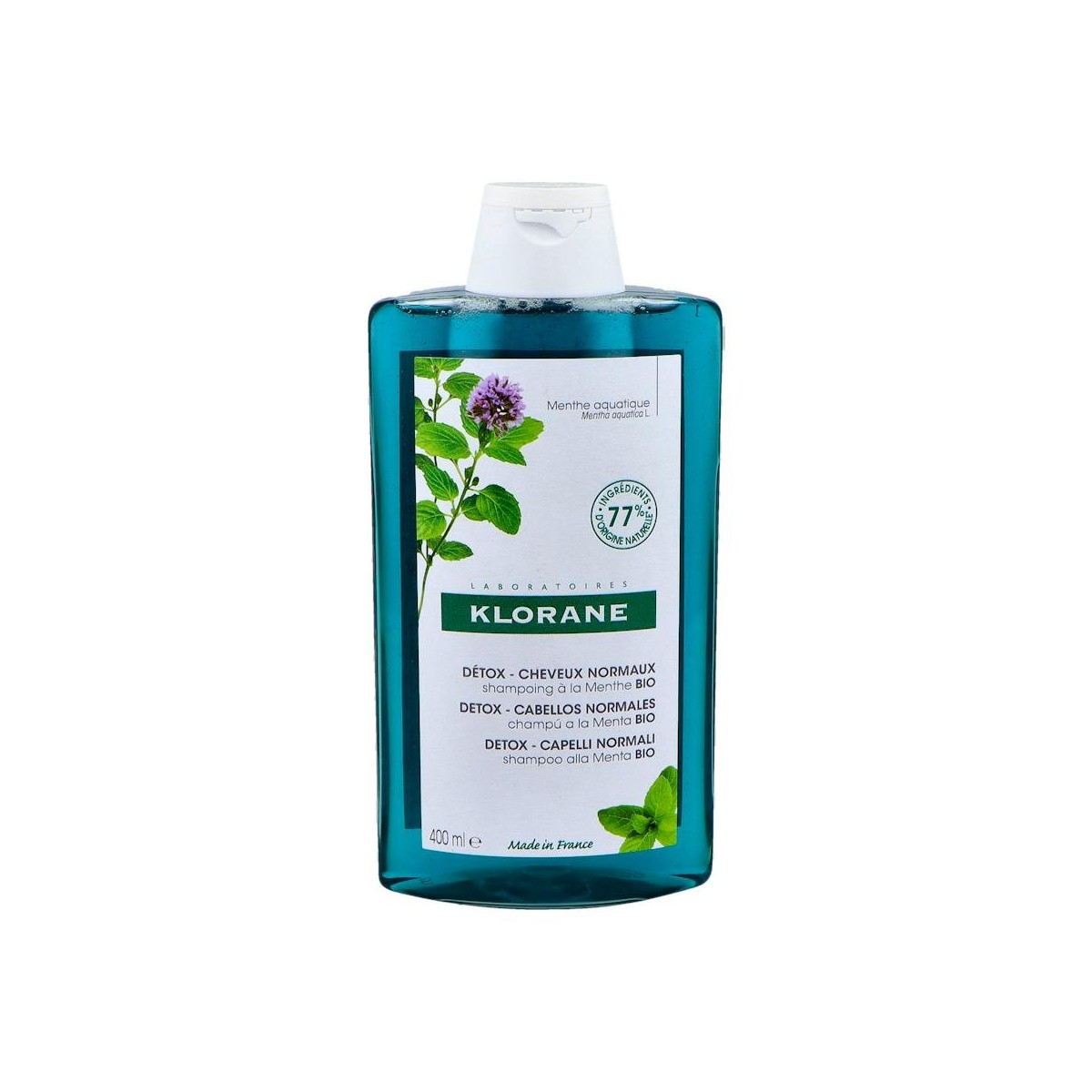 KLORANE CHAMPU MENTA BIO 400 ML