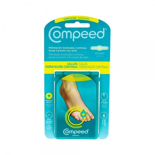 COMPEED CALLOS HIDRATACION CONTINUA 6 UN