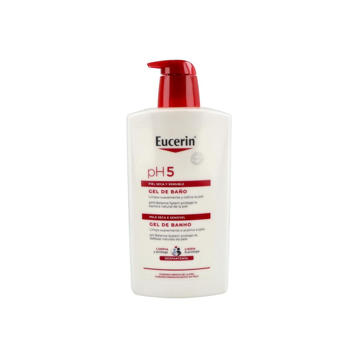 EUCERIN PH5 GEL DE BAÑO CORPORAL 1000ML