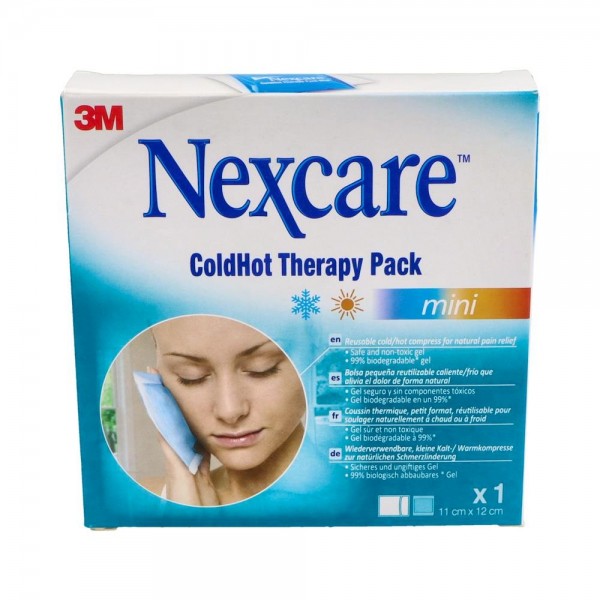 BOLSA FRIO-CALOR NEXCARE COLD-HOT MINI 10X10 CM 1 UN 1573-SF