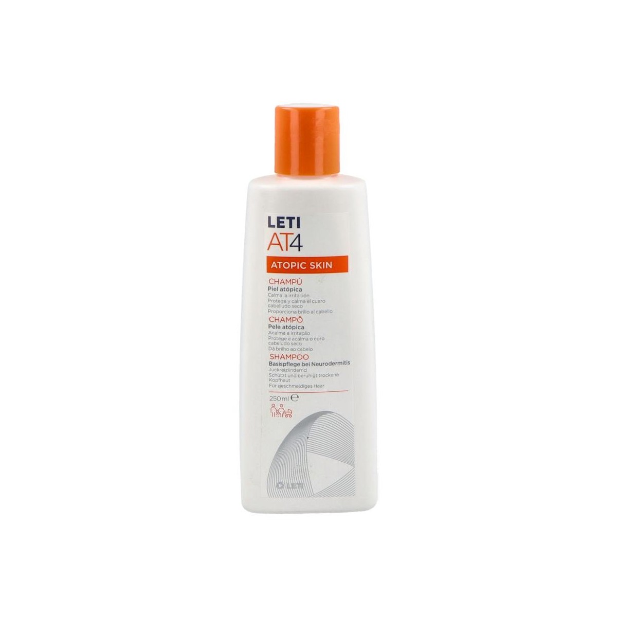 LETI AT4 CHAMPU PIEL ATOPICA 250 ML