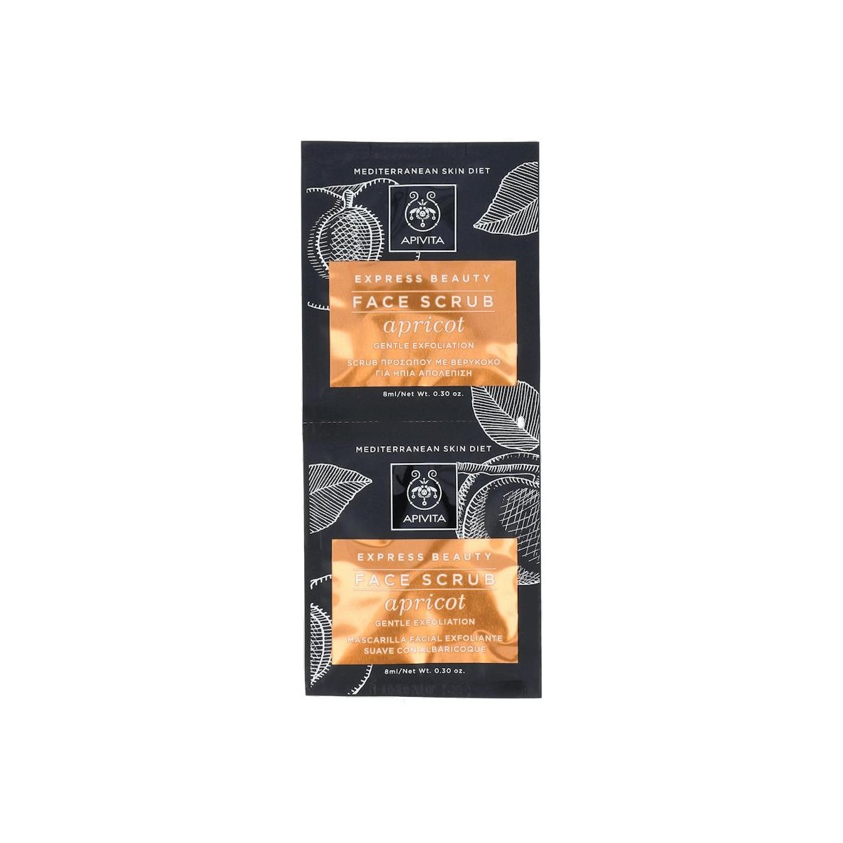APIVITA 10-22-44-119 EXPRESS EXFOLIAT APR 2X8ML/02